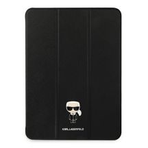Karl Lagerfeld Saffiano Ikonic Karl Case for iPad 11" Pro 2021 - Black