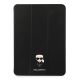 Karl Lagerfeld Saffiano Ikonic Karl Case for iPad 11" Pro 2021 - Black