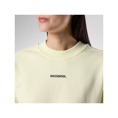 2. ROSSIGNOL Women's Sweatshirt W Logo Cn Yellow