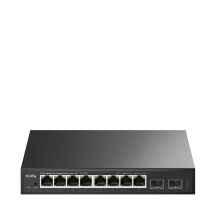 Cudy 8-Port Gigabit Easy-Managed Switch with 2 SFP, GS108ES2 1.0 Managed L2 Gigabit Ethernet (10/100/1000) Black
