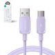 2. Joyroom Multi-Color Series A14 USB-A / USB-C 3A Cable 1.2m - Purple