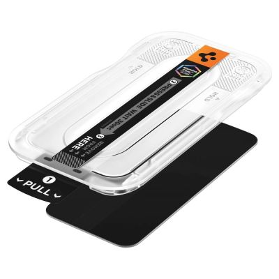 3. Spigen Glas.tR EZ Fit Pro HD Privacy 2-Pack Tempered Glass Screen Protector for Google Pixel Pro 9 Pro XL / 10 Pro XL / 11 Pro XL