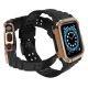 3. Protect Strap Band for Apple Watch 38/40/41mm Armored Case Strap - Black, Rose Gold