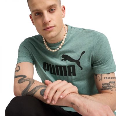 3. Puma Ess No. 1 Logo Heathear Tee M 682551 30