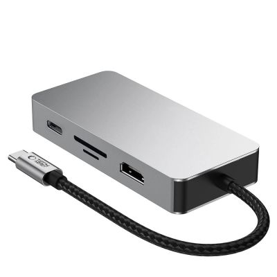 3. Tech-Protect HB05 HUB 9in1 USB-C + USB2.0 + USB3.0 + HDMI 4K 60HZ + SD / TF + PD100W + RJ45 adapter - gray