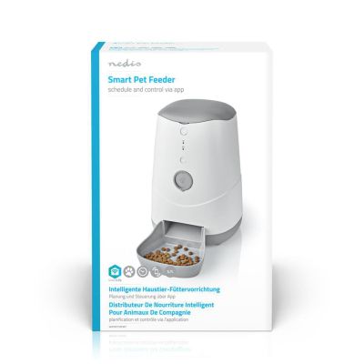 7. Nedis WIFIPET10CWT 3.7L Wi-Fi Pet Food Dispenser