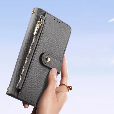10. Dux Ducis Lawa Leather Case for iPhone 15 Pro - Gray