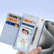 8. Dux Ducis Lawa Leather Case for iPhone 15 Pro - Blue