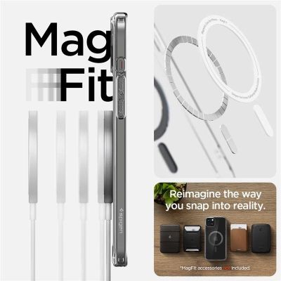 5. Spigen Ultra Hybrid MagSafe case for iPhone 15 Plus - carbon