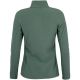 Women's long-sleeve 1/4-zip top PROTEST Mutez green