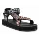 6. D.Franklin Forest High Strips Animal Print W Sandals DFSH404002-ABLA