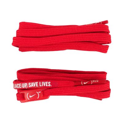 Nike SZNUR laces 120 cm, 105 cm, 90 cm red
