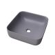 WASHBASIN CATANIA 385X385X140 MATT GRAY