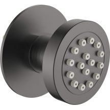 Concealed round shower nozzle