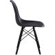 4. SCANDINAVIAN CHAIR MATERA BLACK SET OF 2