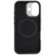 8. Audi RSQ Carbon Fiber Sport Red Circle MagSafe Case for iPhone 17 - Black