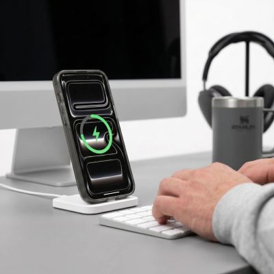 9. Tech-Protect MagZero MagSafe Case for iPhone 17 Pro Max / 18 Pro Mac - Translucent Matte Black