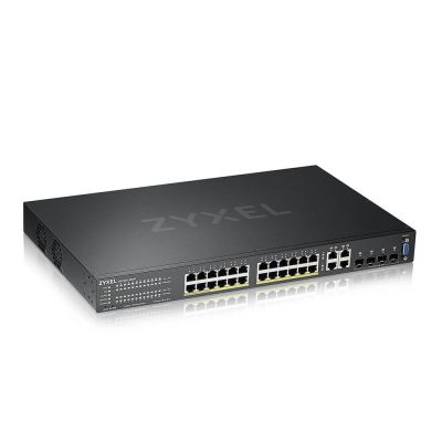 8. Zyxel GS2220-28HP Switch 28p PoE (PoE+: 24;) 375W Managed Gigabit