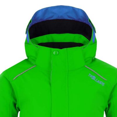 3. Trollkids Kids Holmenkollen Snow Jacket Pro winter green (913-303)