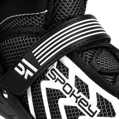 11. Spokey Khan Bk/Wh Jr inline skates 927032-927033