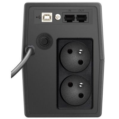 9. POWER WALKER UPS LINE-IN VI 600 SCL FR (2X PL 230V, RJ11/45 IN/OUT, USB, LCD)