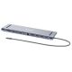 14. MANHATTAN 12-in-1 4K Docking Station 1xHDMI 2xDP 3xUSB-A