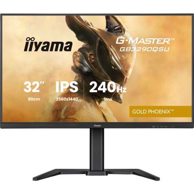 10. IIYAMA monitor 80.0 cm (31.5") GB3290QSU-B1 16:9 2xHDMI+DP+2xUSB-C