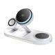 3. Tech-Protect A51 MagSafe 3-in-1 25W QI2.2 Wireless Charger - White