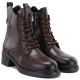 4. Brown Women’s Leather Ankle Boots Vinceza 86444