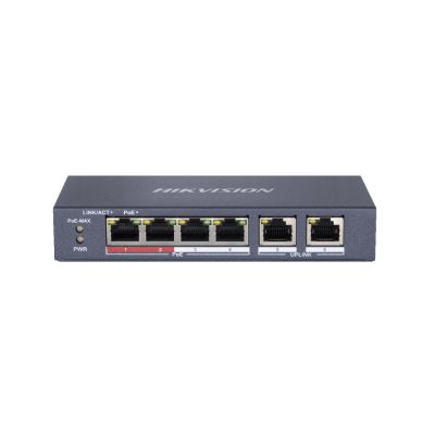 POE SWITCH HIKVISION DS-3E0106P-E/M 6-PORT