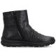 2. Rieker Z0066-00 Waterproof Insulated Leather Women's Boots, Black