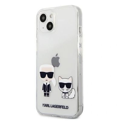 2. Karl Lagerfeld Transparent Karl & Choupette Case for iPhone 13 mini - transparent