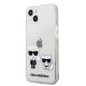 2. Karl Lagerfeld Transparent Karl & Choupette Case for iPhone 13 mini - transparent
