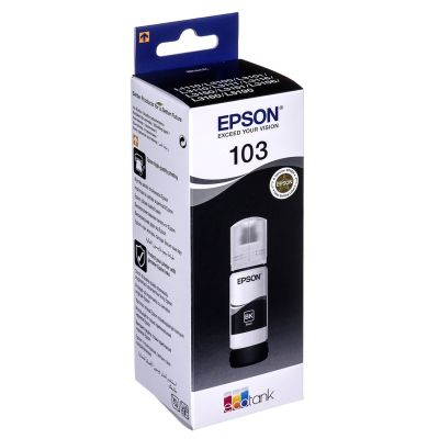 2. Epson C13T00S14A ink (original 103; 65 ml; black)