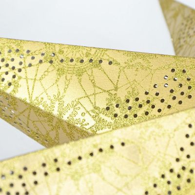 5. DECORATIVE PAPER STAR 75CM GOLD