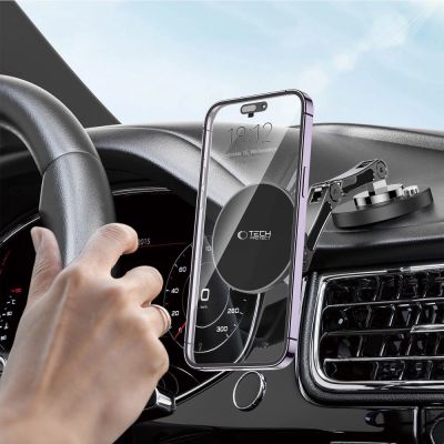 5. Tech-Protect N57 Magnetic MagSafe Car/Desk Mount - Black