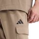 5. Men's adidas Essentials Feelcozy Cargo Pants Beige KF2384