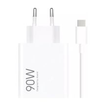 Xiaomi HyperCharge Combo 90W 6.1A USB-A Wall Charger with USB-C Cable - White