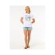 4. RIP CURL Crystal Standard Tee White