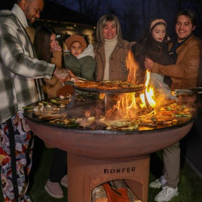 19. BF Bonbiza XL Open rusty garden fire pit