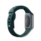 5. 3mk Silicone Watch Strap for Apple Watch 42 / 44 / 45 / 49 mm - green
