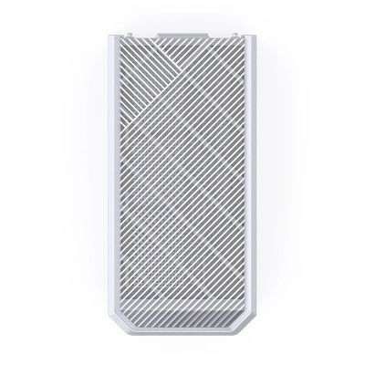 15. Jonsbo D400 PC Case, Midi Tower, ATX, Tempered Glass - White