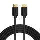 Baseus Cable HDMI 2.0 4K 60 Hz 3D HDR 18 Gbps 3 m black (CAKGQ-C01)