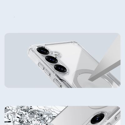 10. Nillkin Nature TPU Pro Magnetic Case with MagSafe for Samsung S25 - White