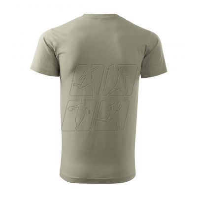 2. T-shirt Malfini Basic M MLI-12928 light khaki