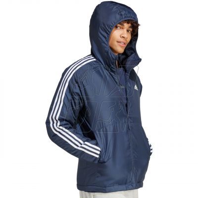 4. adidas Essentials 3-Stripes Insulated Hooded M IS1278 jacket