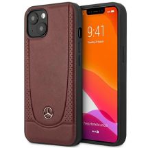 Mercedes Leather Urban Bengale Case for iPhone 13 / 14 / 15 - Burgundy
