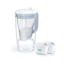 Brita Glass filter jug + 2 MaxtraPro PP cartridges (blue; 2.5l)