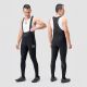 3. Rockbros YDCK012-1 Long Fleece Bib Tights with Pad Size S - Black