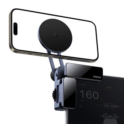 4. Baseus MaxView Magnetic Car Display Mount Holder - Gray